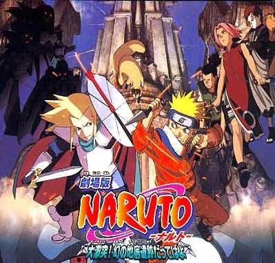 Película Naruto 2: Las ruinas fantasma de las profundidades de la tierra